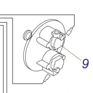 Катушка электрическая газового блока Protherm 18 POP, 23 POP 0020014918