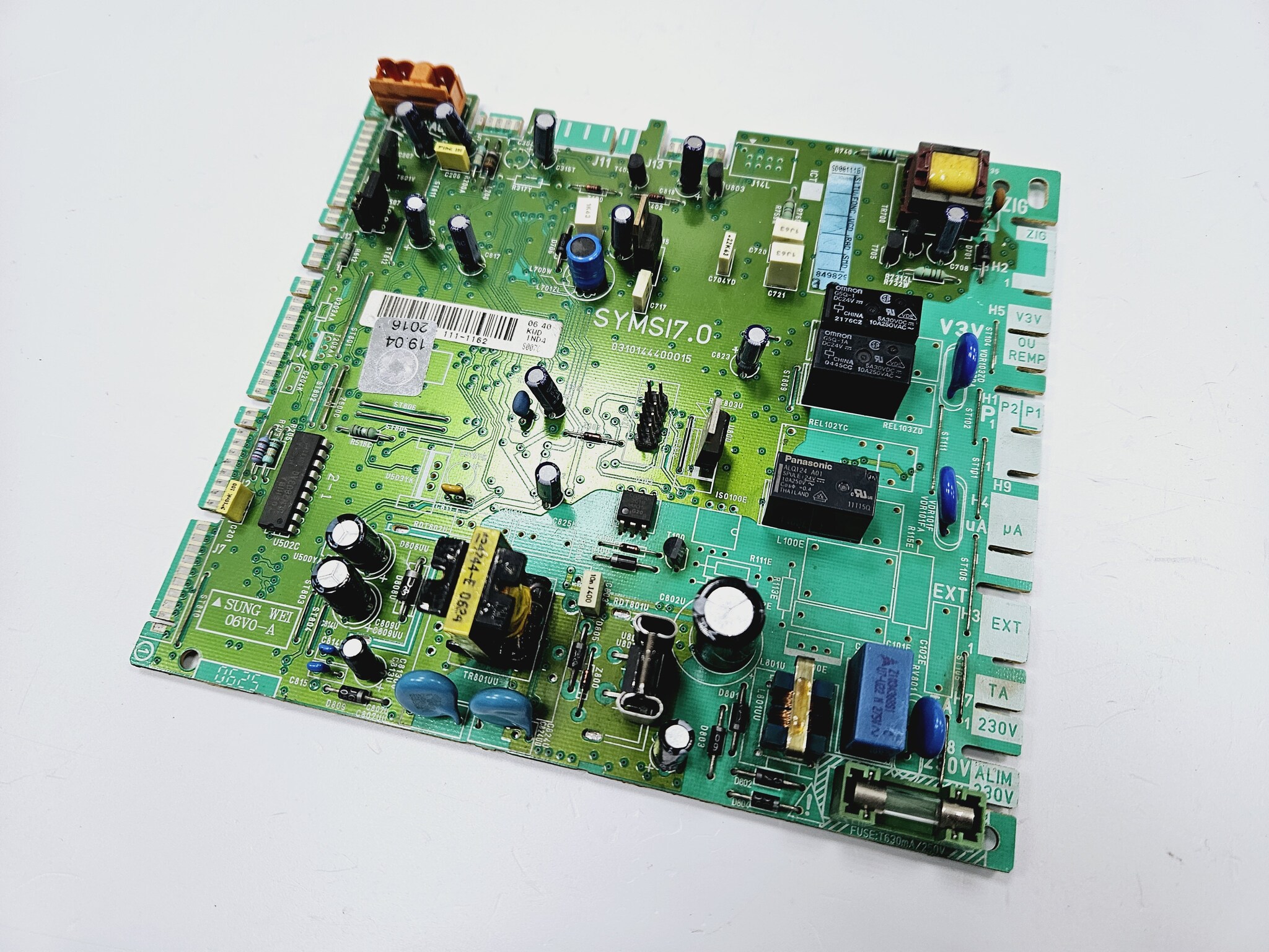 Плата управления Protherm Рысь 23 BOVE, Леопард v17, Тигр v17 0020043739 (заменена S1047000) — изображение 3