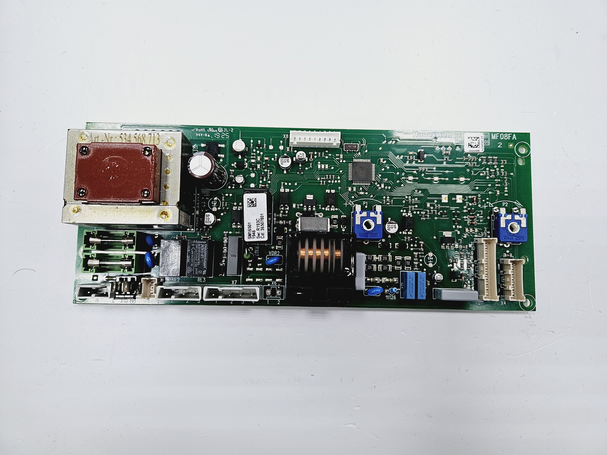Плата управления Honeywell MF08FA Ferroli Domicompact, FerellaZip (без дисплея) 39812110, SM16501U