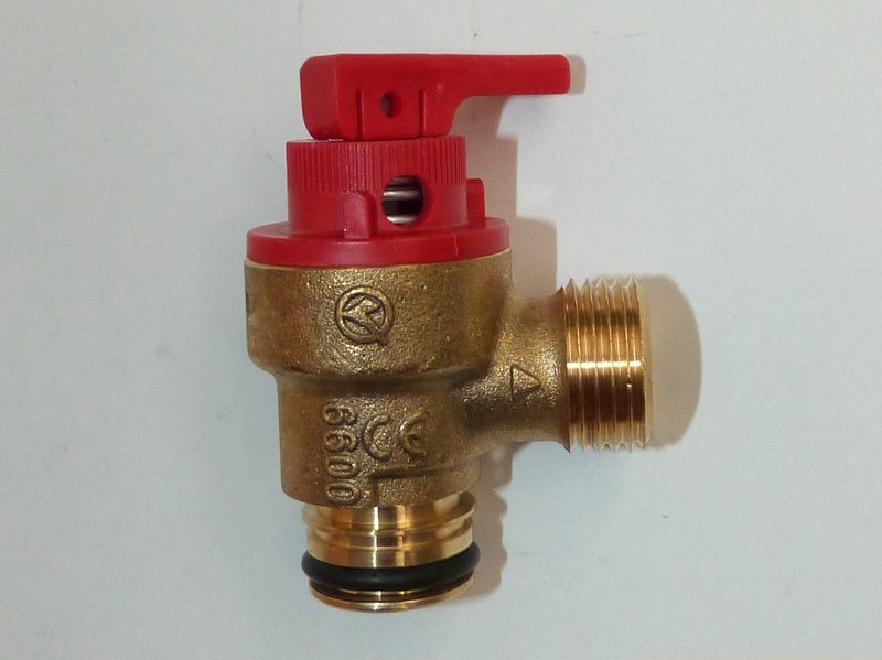 Клапан предохранительный 3 бара Vaillant atmoTEC pro/plus, turboTEC pro/plus, mini R1 178985 (аналог 0020014173, S1006700) — изображение 2