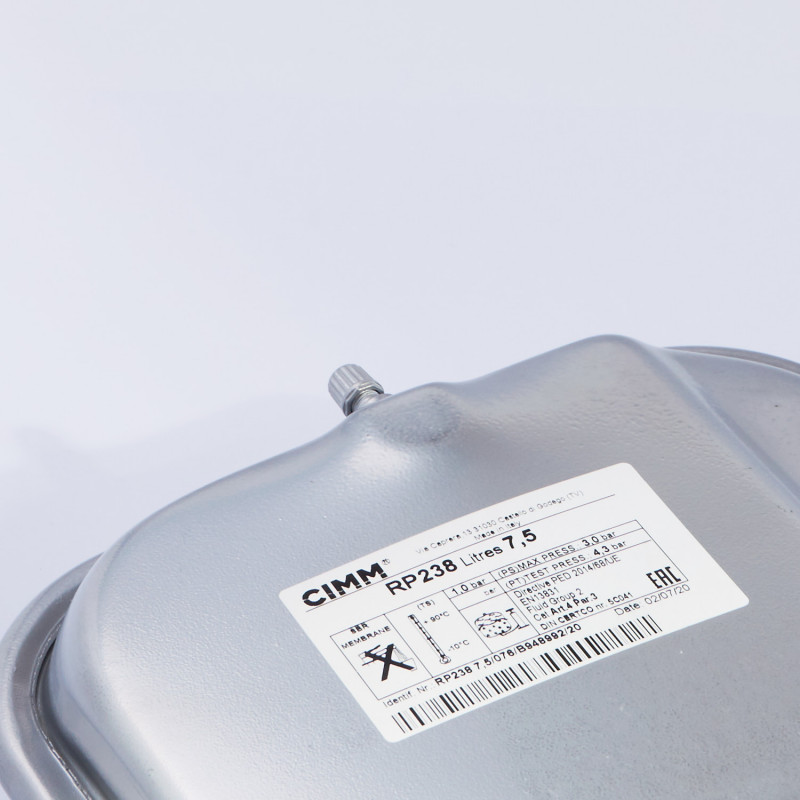 Бак расширительный Zilmet 7,5 литров Immergas Victrix Superior, Maior 4E 1.024086 — изображение 2