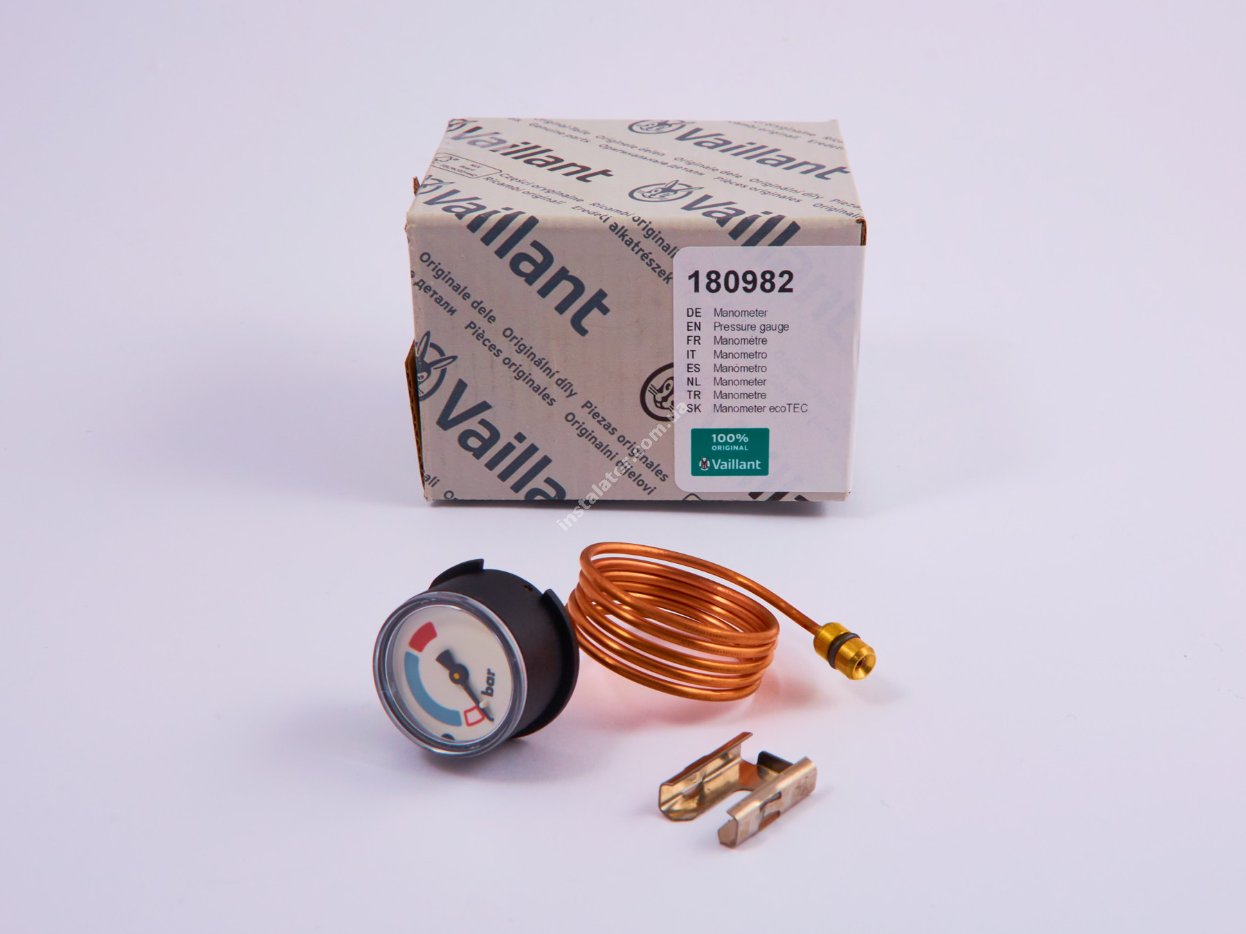 Манометр Vaillant atmoTEC, turboTEC Pro/Plus 180982 — изображение 2