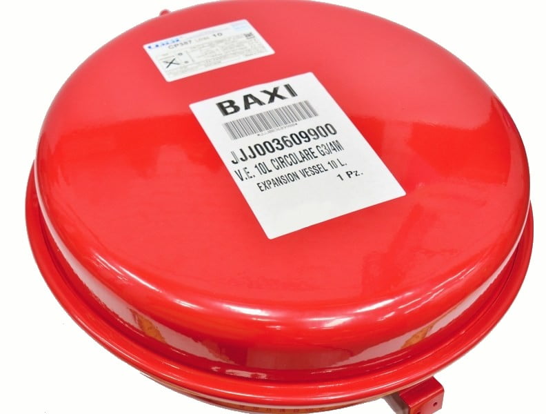 Бак расширительный 10 литров с крепежной планкой Baxi Galaxy 3609900 (старый арт. 9930030)
