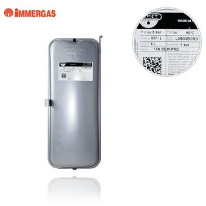 Бак расширительный 6 литров 3/8 с креплением Immergas Nike Star, Nike Mini, Eolo Star, Eolo Mini 1.015138, 13N6000623