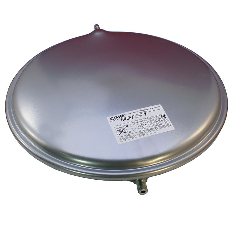 Бак расширительный CIMM 7 литров 3/8″ Westen Pulsar, Quasar, Quasar Plus на дымоходный (аналог 5668370)