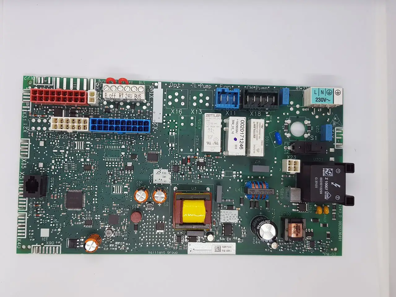 Плата управления универсальная Vaillant TEC 5 Pro/Plus (после 03. 2015 года выпуска) 0020202559 — изображение 2