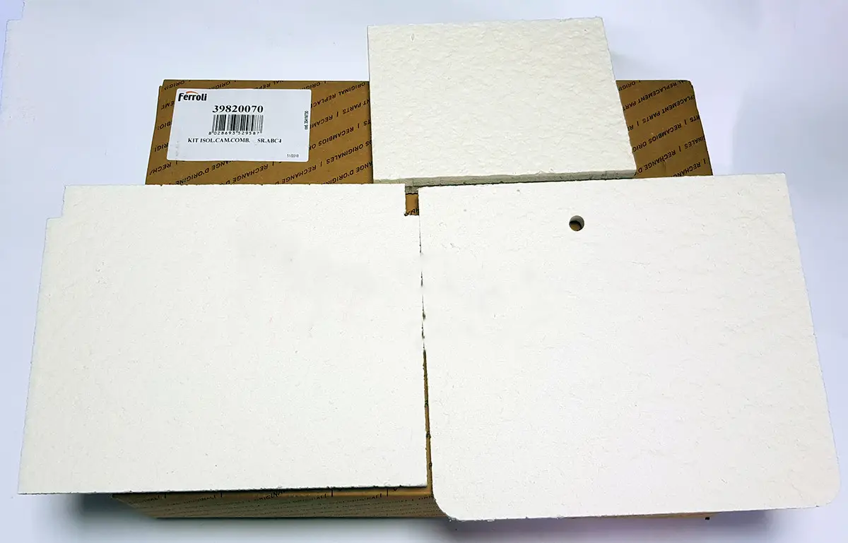 Изоляция топки (комплект изоляции) Ferroli Domiproject C24, F24 39820070 — изображение 2