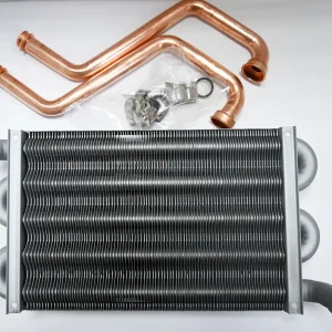 Теплообменник монотермический Ariston BS, BS II, Matis, Egis Plus, Genus, Clas, Clas System FF 24, 28, 30 кВт (турбо) 65104246