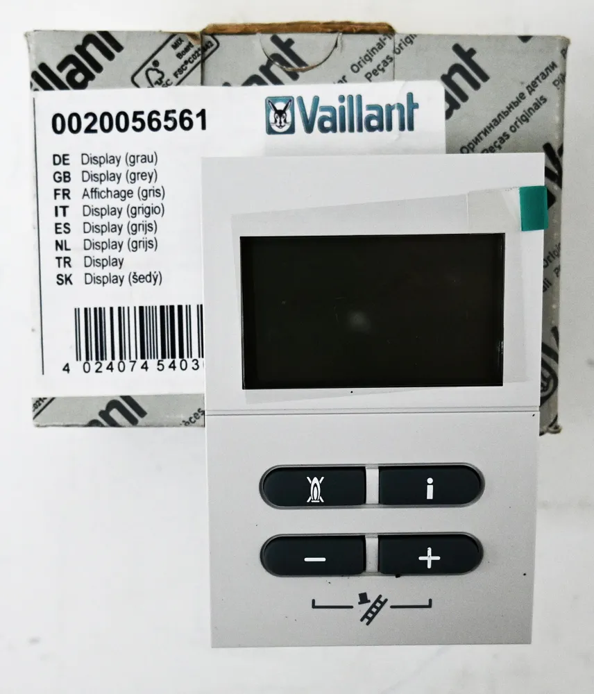 Плата дисплея (с панелью) Vaillant turboTEC, atmoTEC, ecoTEC 0020056561