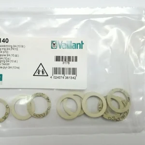 Уплотнительное кольцо 3/4″ (17 x 24 x 2 мм) 10шт. Vaillant 981140