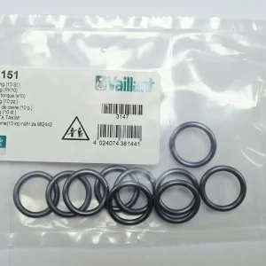 Уплотнительное кольцо (19 x 3,15 мм) 10шт. основного теплообменника Vaillant 981151