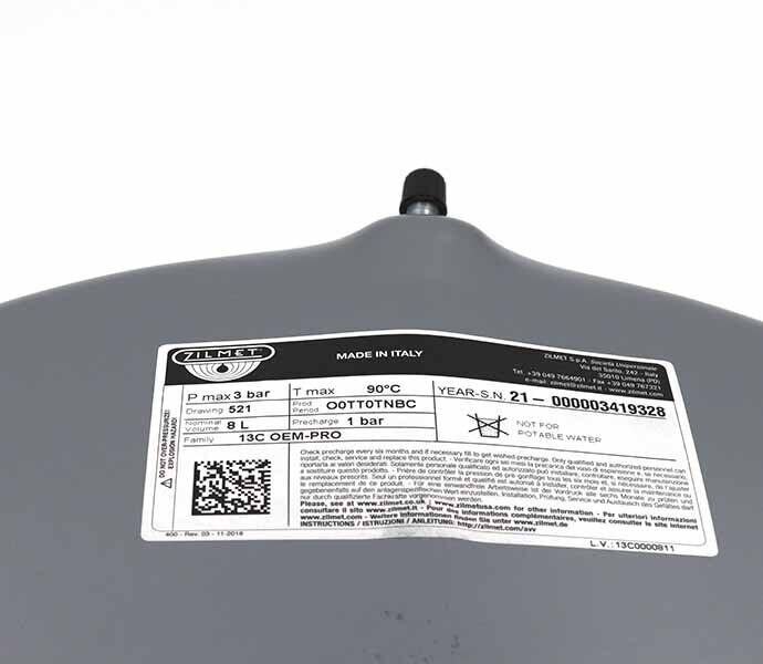 Бак расширительный Zilmet 8 л 1/2 (13С0000811) — изображение 3