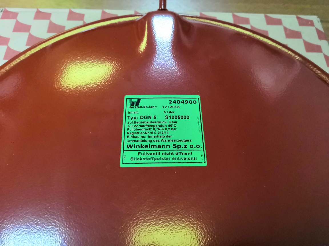 Бак расширительный 5 литров 3/8″ Protherm Леопард, Тигр, Рысь, Renova Star 0020027611 (аналог S1005000) — изображение 2