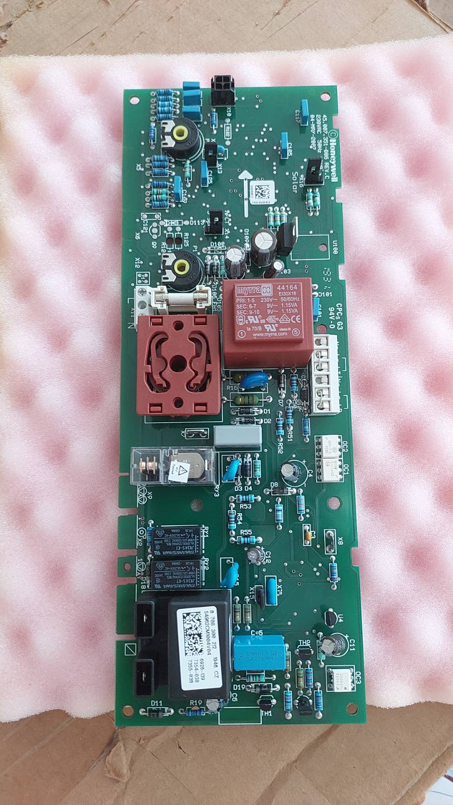 Плата управления Honeywell S4962CM1004V04U Junkers Euroline ZW 23-1, ZS23-1, ОW23-1 8708300212 — изображение 5