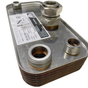 Теплообменник ГВС (15 пластин) (без переходника) Immergas Nike Mini, Eolo Mini 1.013430