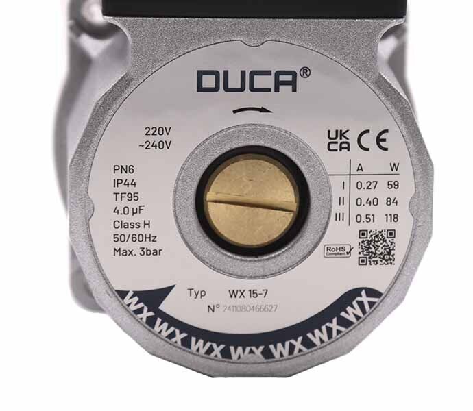 Насос циркуляционный Duca 15-70 118W 21 мм — изображение 4