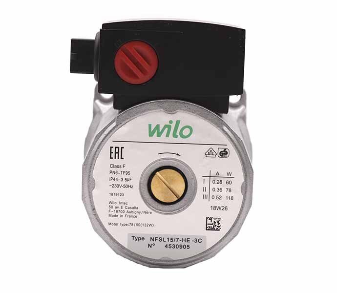 Насос циркуляционный Wilo KSL 15/7-3C 118W 21 мм