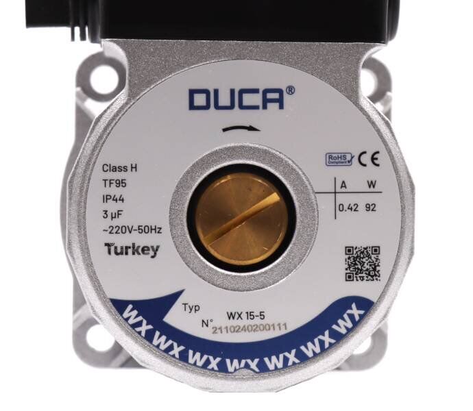 Насос циркуляционный Duca 15-50 Wilo 92W 21 мм — изображение 5