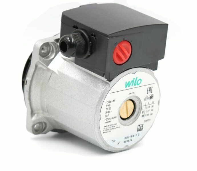 Насос Wilo Vaillant, Fondital, Viessmann, Biasi, Protherm, Ferroli, Nova Florida KSL15/5-3C — изображение 2