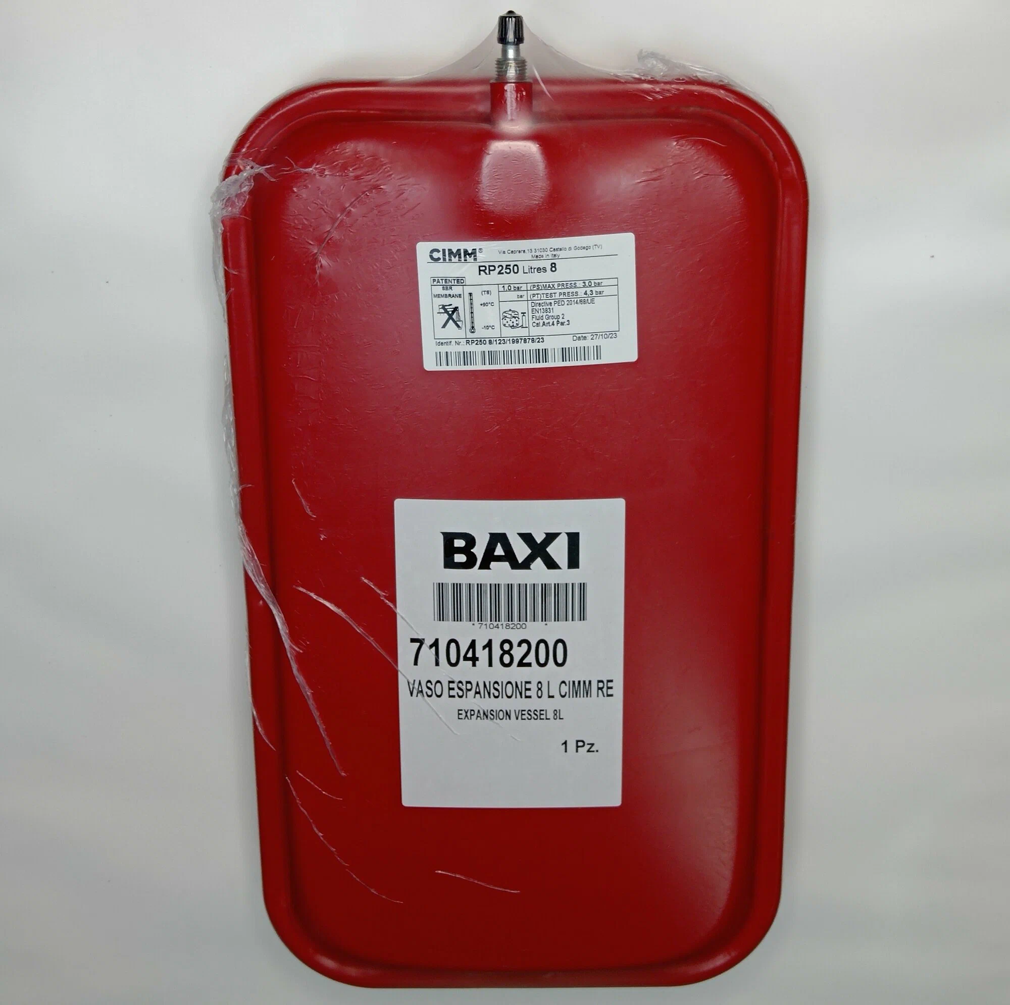Расширительный бак 8 литров Baxi Eco 5 Compact 710418200 — изображение 2