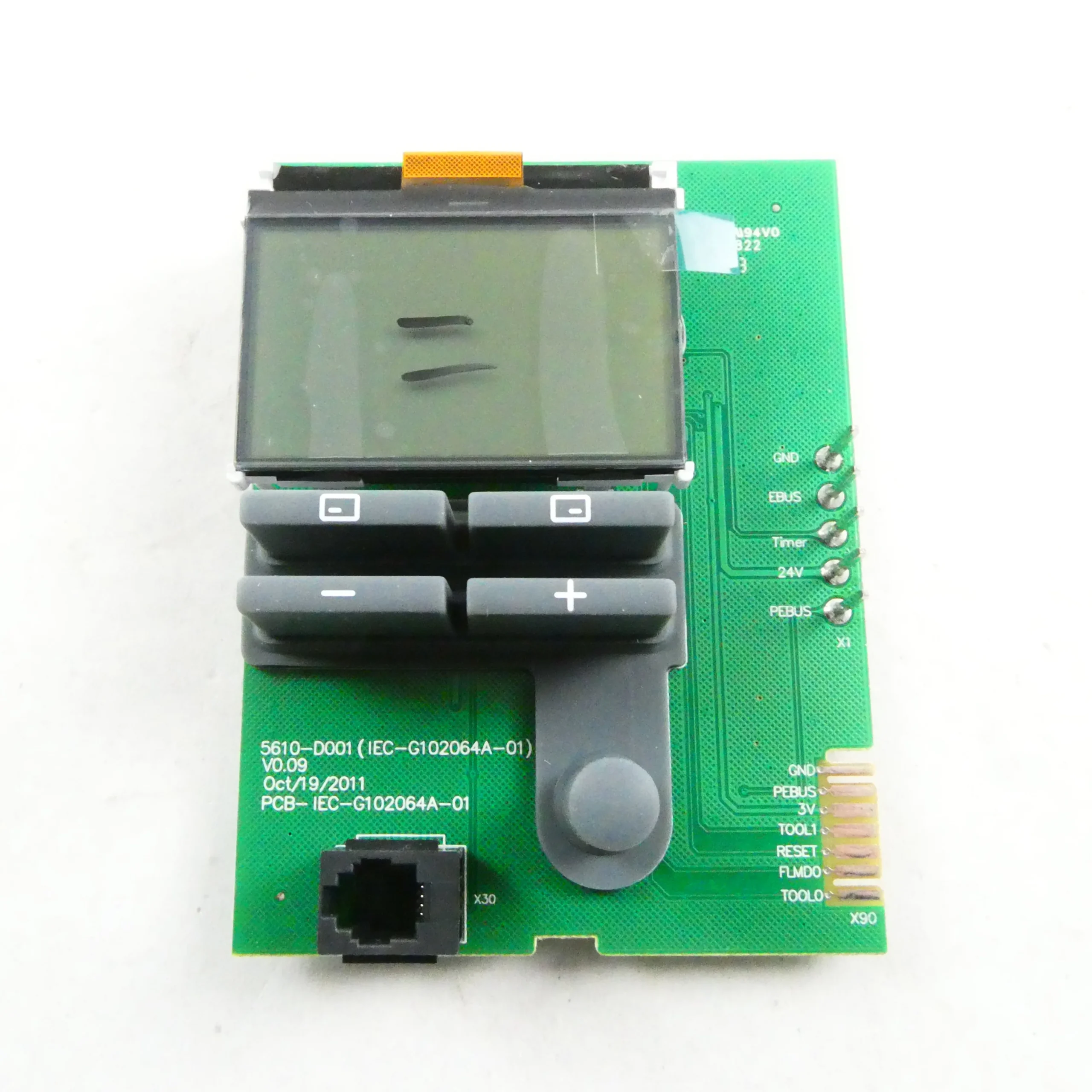 Плата дисплея Vaillant ecoTEC Plus 5-3, ecoEURO/5 plus 0020136628 (после 2012 года) (аналог 0020136629) — изображение 3