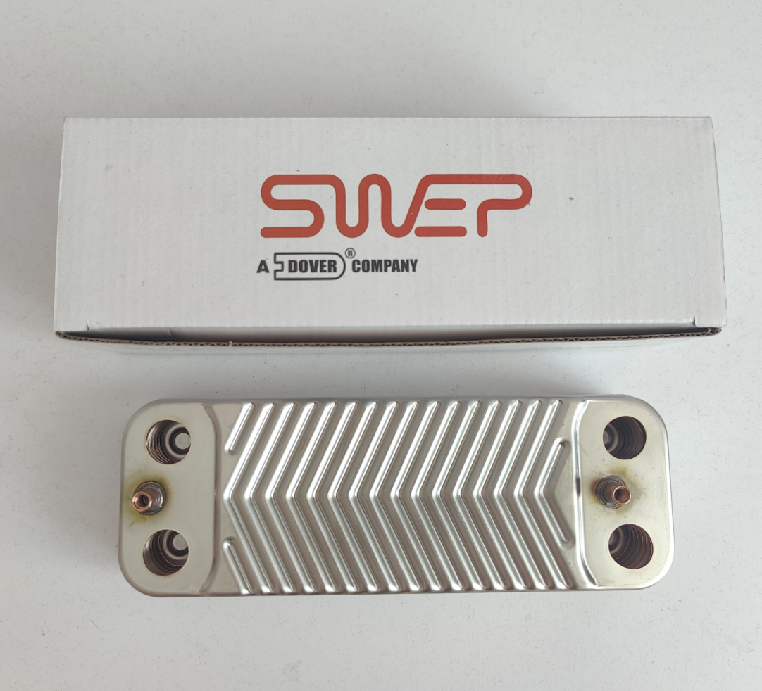 Теплообменник ГВС SWEP (14 пластин) Saunier Duval Themaclassic, Combitec, Izotwin, Semia, Themacondens S1016600 — изображение 5