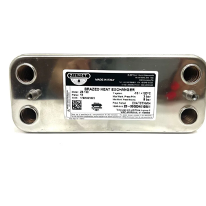 Теплообменник ГВС Beretta Super Exclusive, City, Mynute 28kw R8037 16 пластин (Zilmet 17B1901601)